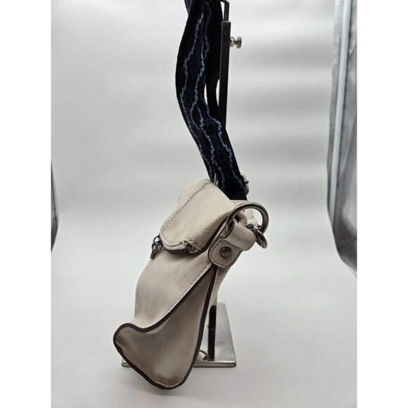 the sak Deena Leather Cream Zip Flap Crossbody w/Camera Strap - Picture 2 of 9